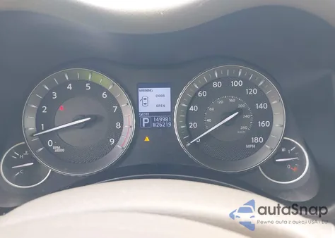 2012 Infiniti M37 z USA, uszkodzony, nr VIN JN1BY1AP7CM333265